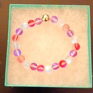 Northern Lights Moonstone Bracelet